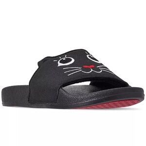 SKECHERS Cat Face Slides Women 8